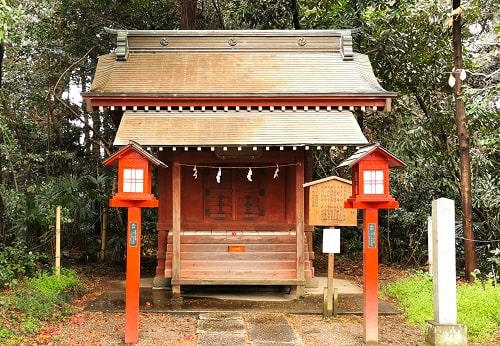 栗島神社の風景