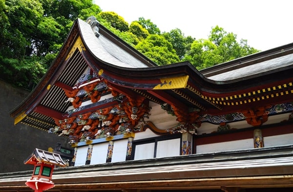 本殿横からの風景