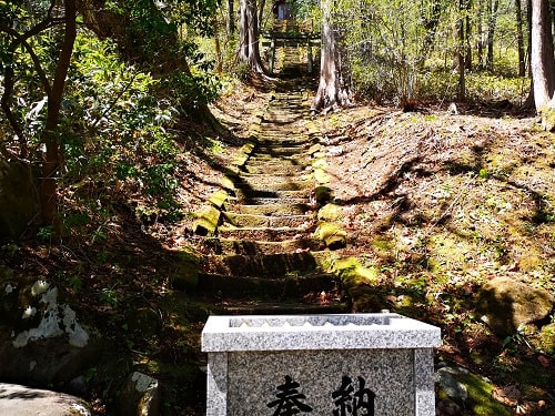 愛宕神社石段からの風景