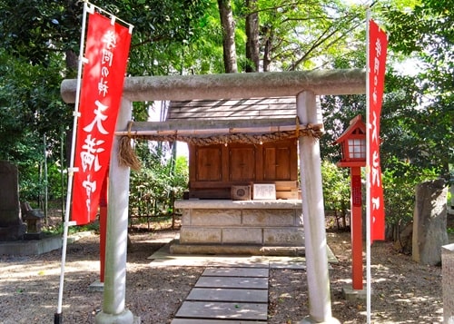 は3社合祀の風景