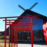 武蔵野令和神社の参道と社殿