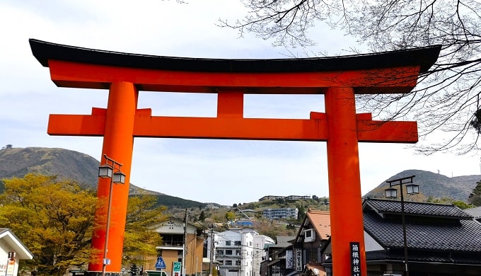 箱根神社一の鳥居