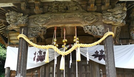 「木曽三社神社」の御朱印いただく場所が重要！珍しい下り宮の参道