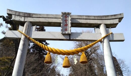 さくら市「今宮神社」御朱印！珍しい社名の境内社御朱印あるよ