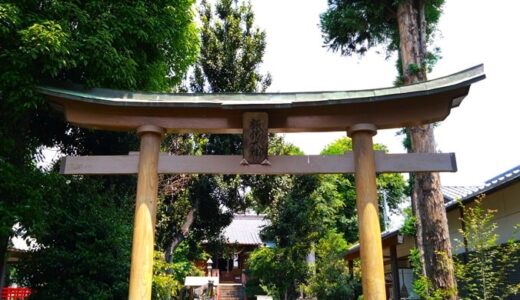 「上中居諏訪神社」猫御朱印あった！「ツール・ド・御朱印」はじめて知った