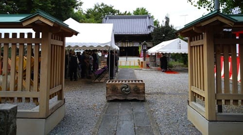 参道途中の風景