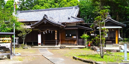 社務所正面の風景