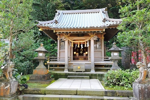 八坂神社鳥居からの風景