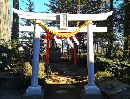 伏見稲荷神社鳥居からの風景