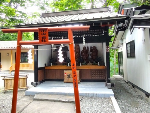 小御岳神社鳥居からの風景