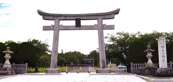 大鳥居正面の風景